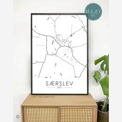 Særslev byplakat 60 stk