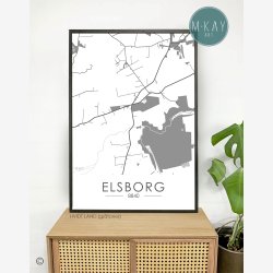 Elsborg byplakat 15 stk
