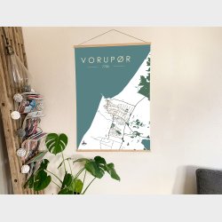 Vorupr byplakat 65 stk