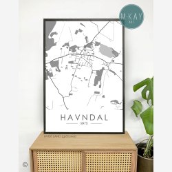 Havndal byplakat 50 stk