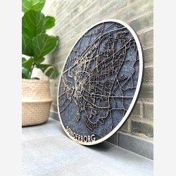 Snderborg bykort i tr