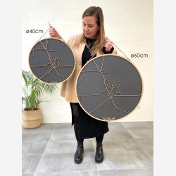 Srup (Postnr.9530) bykort i tr