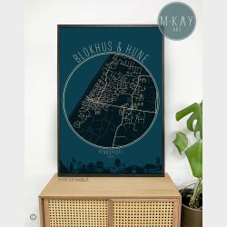 Blokhus Hune Cirkelplakat 50 Stk