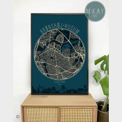 Brnshj Husum Cirkelplakat 70 Stk