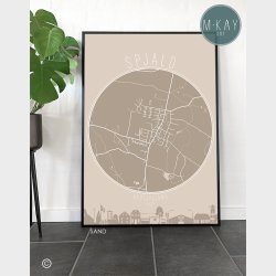 Spjald Cirkelplakat 45 Stk