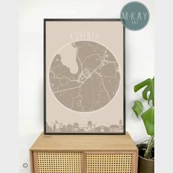 Korinth Cirkelplakat 45 Stk