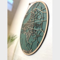 Middelfart bykort i tr