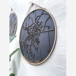 Dronninglund bykort i tr�