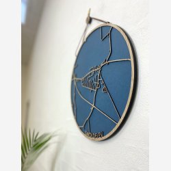 Snoldelev bykort i tr