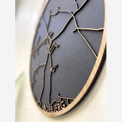 Borbjerg bykort i tr