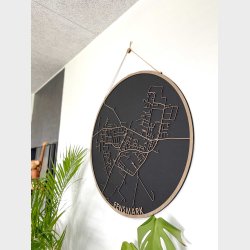 Fensmark bykort i tr