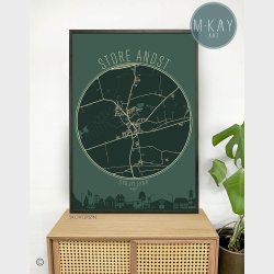 Store Andst Cirkelplakat 65 Stk