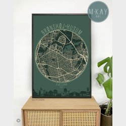 Brnshj Husum Cirkelplakat 70 Stk