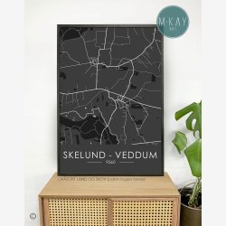 Skelund-Veddum byplakat 30 stk