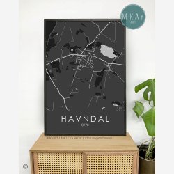 Havndal byplakat 50 stk