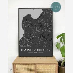 Hjslev Kirkeby byplakat 45 stk