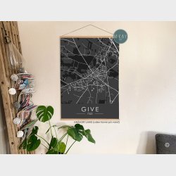 Give byplakat 75 stk