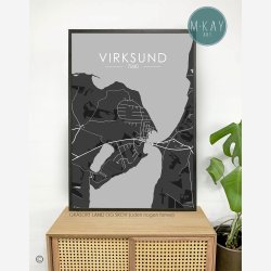 Virksund byplakat 30 stk