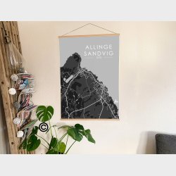 Allinge Sandvig byplakat 65 stk