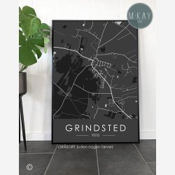 Grindsted byplakat 40 stk