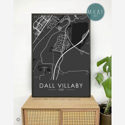 Dall Villaby byplakat 40 stk