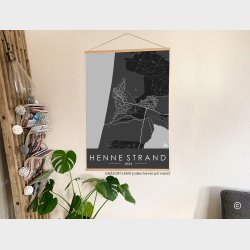 Henne Strand byplakat 70 stk