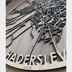 Haderslev bykort i tr