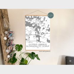 Ejlstrup Ubberud Blommenslyst byplakat 65 stk